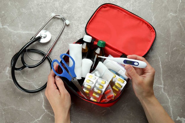 une trousse de soin pour bébé