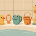 Quels jeux utiliser dans la baignoire de bébé ?